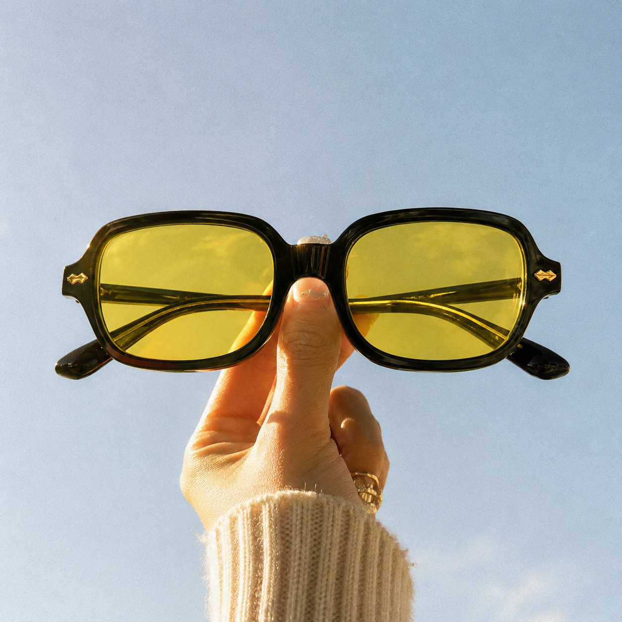 CITRINE Golden-Hour, Yellow-Tint Sunglasses
